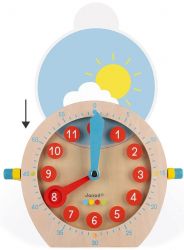 Развивающая игрушка Janod Учимся называть время J05076 - Картинка 6