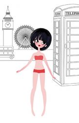 Наклейки модные наряды Janod Рок-Н-Ролл J07842 - Картинка 15