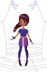 Наклейки модные наряды Janod Рок-Н-Ролл J07842 - Картинка 7