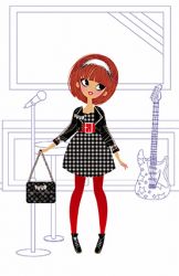 Наклейки модные наряды Janod Рок-Н-Ролл J07842 - Картинка 6