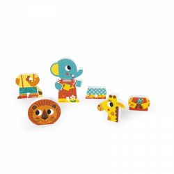 Игровые магнитные фигурки Janod Животные в зоопарке 9эл J08030 - Картинка 2