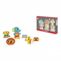 Игровые магнитные фигурки Janod Животные в зоопарке 9эл J08030 - Картинка 5