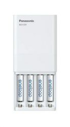   Panasonic USB in/out   Power Bank +  Eneloop NI-MH AA 2000 , 4 . K-KJ87MCD40USB -  7