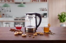 Электрочайник Gorenje 1.7л, 2,200 Вт, strix контроль, стекло, черный K17GDW - Картинка 15