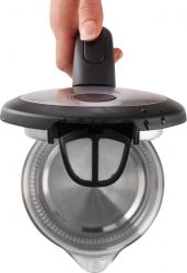 Электрочайник Gorenje 1.7л, 2,200 Вт, strix контроль, стекло, черный K17GDW - Картинка 9