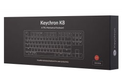 Keychron   K8 87Key, Gateron G Pro Blue, Hot-Swap, Aluminum Frame, BT/USB-A, EN/UKR, RGB, Black K8J2_KEYCHRON -  12