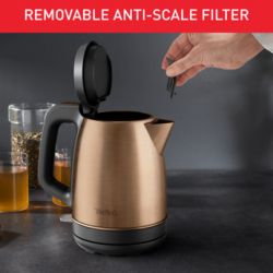 Электрочайник Tefal Coppertinto 1.7л, Strix, нерж. сталь, бронзовый KI280G10 - Картинка 5