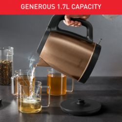 Электрочайник Tefal Coppertinto 1.7л, Strix, нерж. сталь, бронзовый KI280G10 - Картинка 4