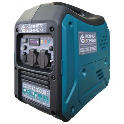 Генератор газобензиновий інверторний Konner&Sohnen KS 3000iG S, 230В, 3.0-3.3кВт, ручний стартер, 22.5кг KS3000IGS - Картинка 11