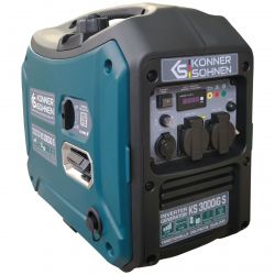 Генератор газобензиновий інверторний Konner&Sohnen KS 3000iG S, 230В, 3.0-3.3кВт, ручний стартер, 22.5кг KS3000IGS - Картинка 12