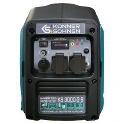 Генератор газобензиновий інверторний Konner&Sohnen KS 3000iG S, 230В, 3.0-3.3кВт, ручний стартер, 22.5кг KS3000IGS - Картинка 10