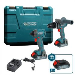 ����� �� ���� �������������� ������������ Konner&Sohnen KS IDISD 20V SET 2 PLUS 20� ����������-����� �������, �������� ������� KS ISD20V-260-4, �� 2� ��� 2�2����� ���� 6�� KSIDISD20VSET2PLUS