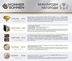    Konner&Sohnen KS P20, 120, 6000, 150psi, 23/, 0.9 KSP20 -  8