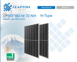 �������������� ������ Leapton Solar LP182x182-M-72-NH-580W, Mono, TopCon, MBB, Halfcell, Silver frame LP182M72-NH-580W/SF - �������� 2