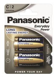  Panasonic EVERYDAY POWER  C(LR14) , 2 . LR14REE/2BR -  1