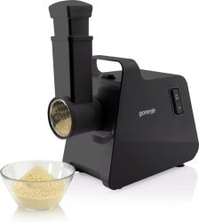 Gorenje М'ясорубка, 2000Вт, 2,6кг/хв, 2 решітки, пластик/метал, чорний MG2001SB - Картинка 9