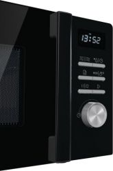 Микроволновая печь Gorenje, 20л, электр. управл., 800Вт, гриль, дисплей, 11 программ, черный MO20A4BH - Картинка 4