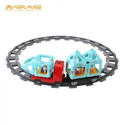 MagPlayer Конструктор Потяг 77 ел. (MPH2-77) MPH2-77 - Картинка 3