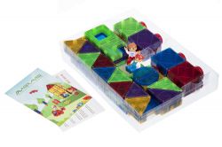 Конструктор Magplayer магнитные плитки 112 эл. MPL-112 - Картинка 10