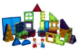 Конструктор Magplayer магнитные плитки 112 эл. MPL-112 - Картинка 9