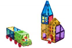 Конструктор Magplayer магнитные плитки 112 эл. MPL-112 - Картинка 6