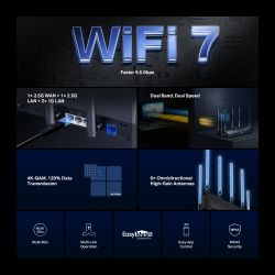 ������������� MERCUSYS MR37BE BE6500, 2xGE LAN, 1x2.5GE LAN, 1x2.5GE WAN, MESH MR37BE - �������� 3