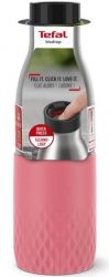 Tefal Термопляшка Bludrop, 500мл, діам70, t хол. 24г, гар.12г, нерж.сталь+пластик, рожевий N3110810