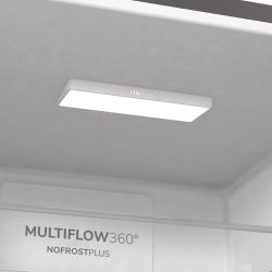 Gorenje Холодильник з нижн. мороз. камерою 185х60х60см, 2 двері,203(99)л, А++, Total NF, зона св-ті, зовн. диспл, нерж NRK6192AXL4 - Картинка 24