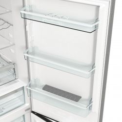 Gorenje Холодильник з нижн. мороз. камерою 185х60х60см, 2 двері,203(99)л, А++, Total NF, зона св-ті, зовн. диспл, нерж NRK6192AXL4 - Картинка 9