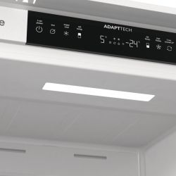 Встраиваемый холодильник Холодильник Gorenje встраиваемый с нижн. мороз., 177x69x55см, 2 дв.,252(76)л, А+, NF+, Зона св-ти, Дисплей,Wi-Fi, белый NRKI517E61WF - Картинка 9