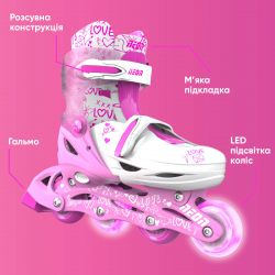 NEON ������ INLINE SKATES ������� (����� 30-33) NT07P4 - �������� 4