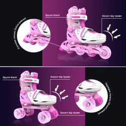 ��������� ������ Neon Combo Skates ������� (������ 30-33) NT09P4 - �������� 8