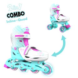   Neon Combo Skates  ( 30-33) NT09T4 -  1