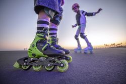   Neon Combo Skates  ( 34-37) NT10G4 -  12