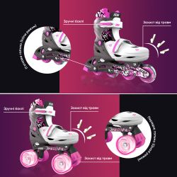   Neon Combo Skates  ( 30-33) NT30P4 -  7