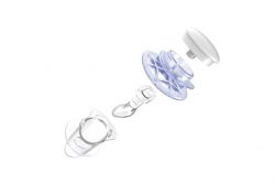 Пустышка Nuvita симметрическая Air 0м+ 2 шт. светится в темноте NV7063 - Картинка 4