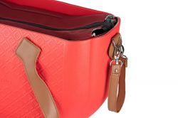 Сумка Nuvita MyMia красный корпус/красн.подкл.д.мам/набор(ручки,фиксаторы,ремни на коляску) эко-кожа коричневый NV8801C/02B/03C - Картинка 6