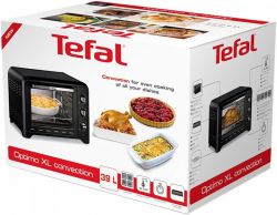 Печь электрическая Tefal Optimo, 39л, 2000Вт, механич., гриль, конвенция, внутр.подсветка, черная OF484811 - Картинка 5