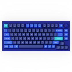 ���������� ������������ Keychron Q1 84Key, Gateron G PRO Brown, USB-A, Hot-Swap, QMK, Knob, EN, RGB, ����� Q1O3Z_KEYCHRON