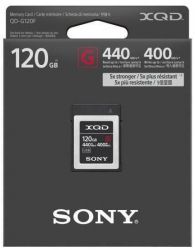   XQD Sony 120GB G Series R440MB/s W400MB/s QDG120F -  2