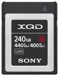   XQD Sony 240GB G Series R440MB/s W400MB/s QDG240F -  1