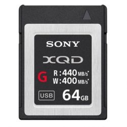  ' XQD Sony 64GB G Series R440MB/s W400MB/s QDG64F.SYM