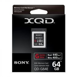  XQD Sony 64GB G Series R440MB/s W400MB/s QDG64F.SYM -  2