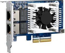   QNAP Dual-port RJ45 10GbE PCIe Gen3 x4 QXG-10G2TB -  2