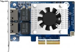   QNAP Dual-port RJ45 10GbE PCIe Gen3 x4 QXG-10G2TB -  1
