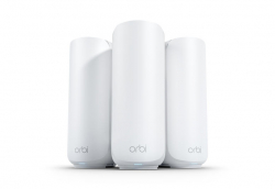 ������� WiFi-Mesh Netgear Orbi RBE373 BE5000 3��� ����� (RBE373-100EUS)