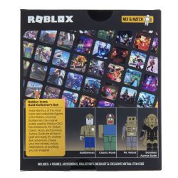 Roblox   Jazwares Four Figure Pack Roblox Icons - 15th Anniversary Gold Collectors Set ROB0527 -  9