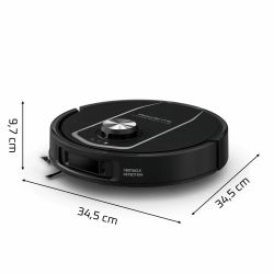 Робот-пылесос Rowenta моющий X-Plorer Serie 575 Max Standard, 10000ПаВт, h=10.5см, влажная уборка, мешок-0.22л, конт пыль -0.3л, автон. раб. до 120мин, черный RR95A5E0 - Картинка 17