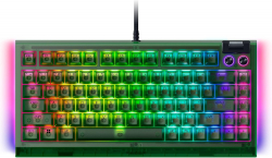 Клавіатура механічна Razer BlackWidow V4 75%, 83key, Mechanical Tactile Switch GEN-3, USB-A, EN, RGB, Phantom Green Ed. RZ03-05003300-R3M1 - Картинка 8
