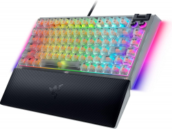 Клавіатура механічна Razer BlackWidow V4 75% RGB 83key Mechanical Tactile Switch GEN-3, USB-A, EN, Phantom White Ed. RZ03-05003500-R3M1 - Картинка 9
